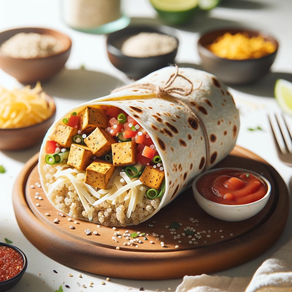 Featured Recipe - Vegan Burrito